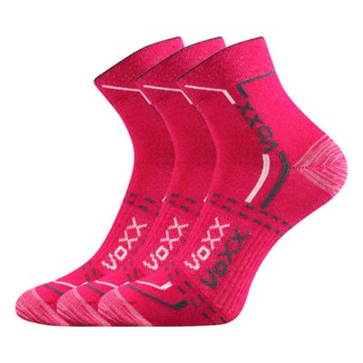 FRANZ 03 magenta cotton sports socks