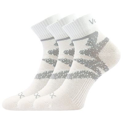 FRANZ 05 white cotton sports socks