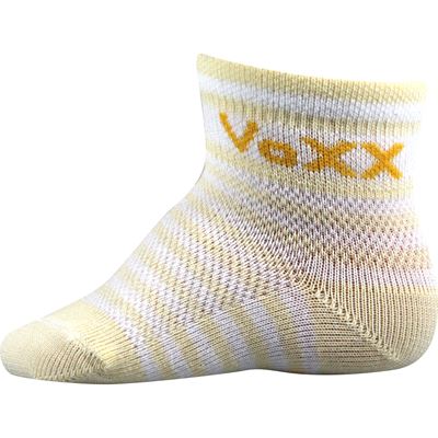 FREDÍČEK striped baby socks for girls (3 pairs)