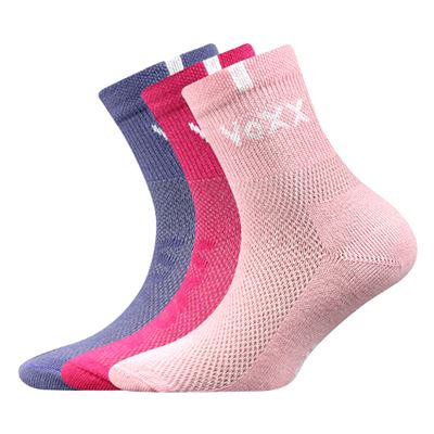 FREDÍK children's sports socks for girls (3 pairs)