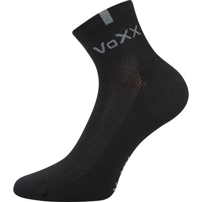 FREDY black cotton sports socks