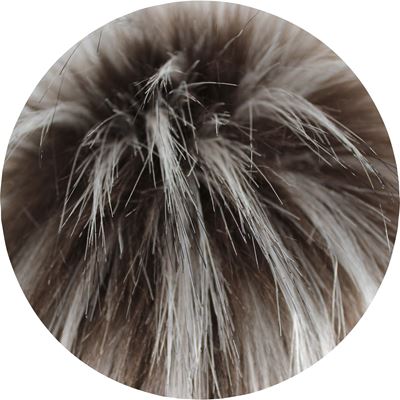 FRONTERA women's knitted hat, dark grey with silver