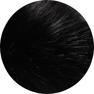 FRONTERA women's knitted hat, black with silver