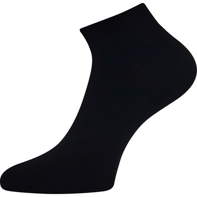 EKOS short bamboo socks, 3 pairs, BLACK