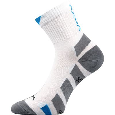 Thin GASTL socks with silver WHITE