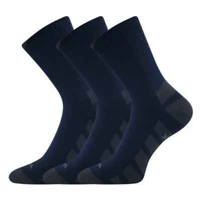 Thin GASTL socks with silver DARK BLUE