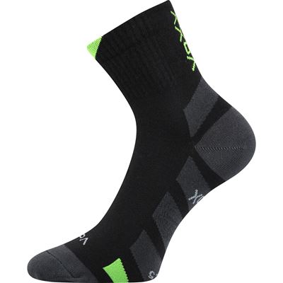 Thin GASTL socks with silver BLACK
