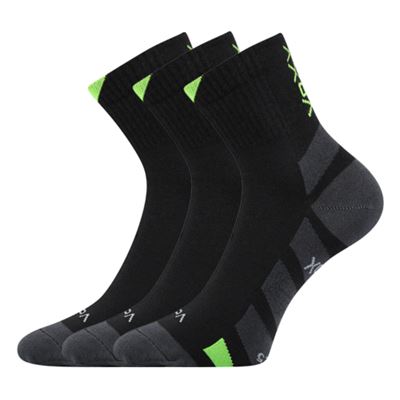 Thin GASTL socks with silver BLACK