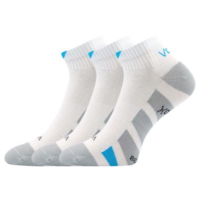 Low-cut thin socks GASTM with silver WHITE