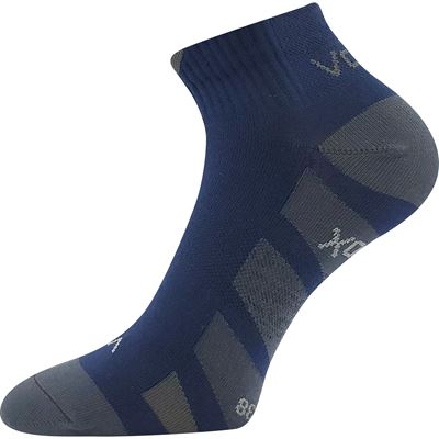 Low-cut thin socks GASTM with silver DARK BLUE