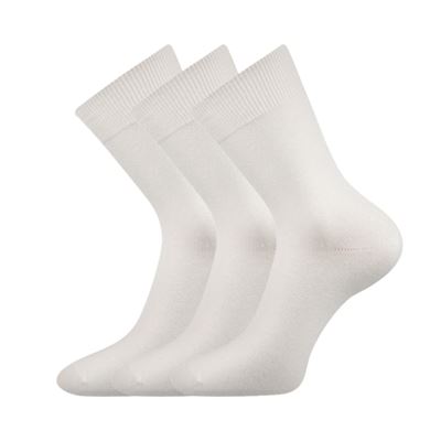 Men's thin socks HABIN 100% cotton WHITE