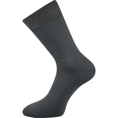 Men's thin socks HABIN 100% cotton DARK GREY