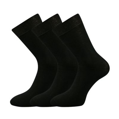 Men's thin socks HABIN 100% cotton BLACK