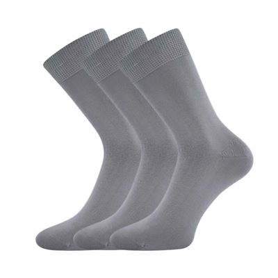 Men's thin socks HABIN 100% cotton GREY