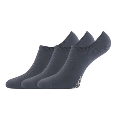 HAGRID extra low cotton socks, dark grey
