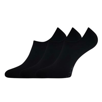 HAGRID extra low cotton socks, black