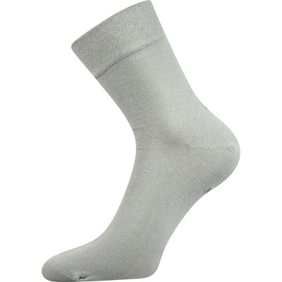 HANER men's socks, single colour, LIGHT GREY