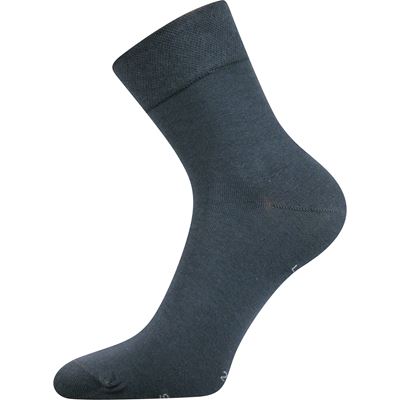 HANER men's socks, single colour, DARK GREY