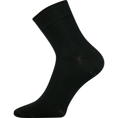 HANER men's socks, single colour, BLACK