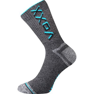 HAWK neon turquoise terry sports socks