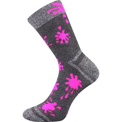HAWKIK children's terry sports socks for girls (3 pairs)