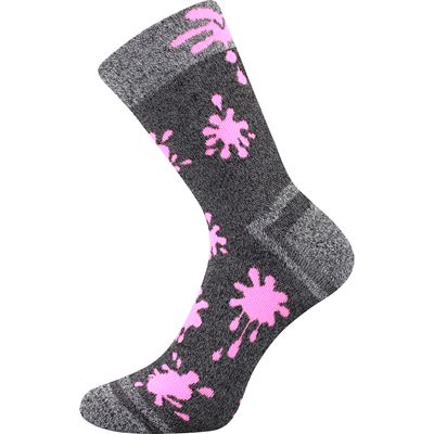 HAWKIK children's terry sports socks for girls (3 pairs)
