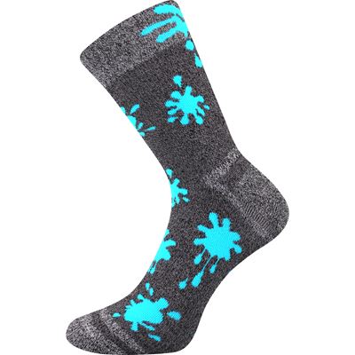 HAWKIK children's terry sports socks for girls (3 pairs)