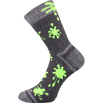 HAWKIK mix children's terry sports socks for boys (3 pairs)