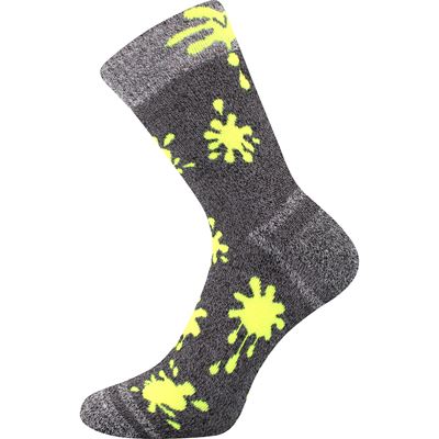 HAWKIK mix children's terry sports socks for boys (3 pairs)