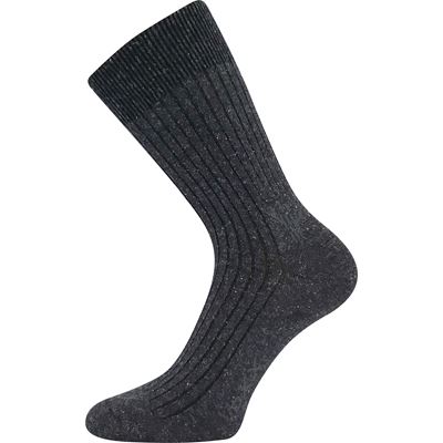 HEMPIX cotton socks with hemp, bamboo and silver ions ANTHRACITE