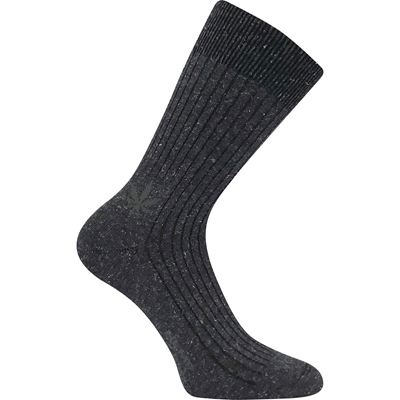 HEMPIX cotton socks with hemp, bamboo and silver ions ANTHRACITE