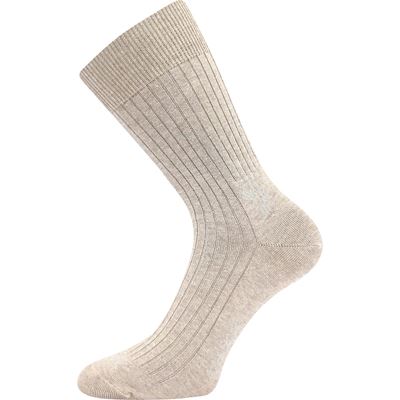 HEMPIX cotton socks with hemp, bamboo and silver ions BEIGE
