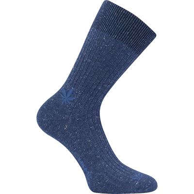 HEMPIX cotton socks with hemp, bamboo and silver ions JEANS