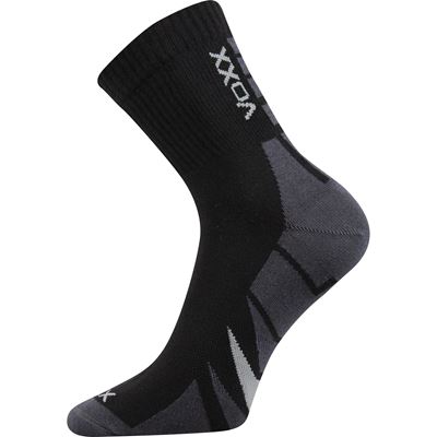 HERMES black cotton sports socks