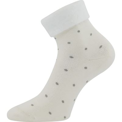 HERMIONA women's terry socks with dots MIX (3 pairs)