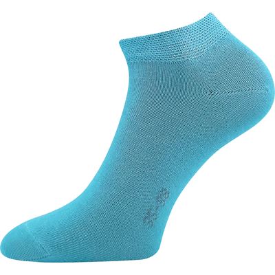 HOHO low-cut single-colour socks, 3-pack, MIXED COLOURS (3 pairs)
