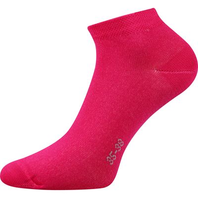 HOHO low-cut single-colour socks, 3-pack, MIXED COLOURS (3 pairs)