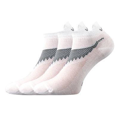 IRIS white short sports socks
