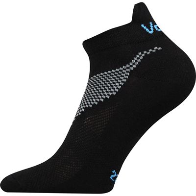 IRIS black short sports socks