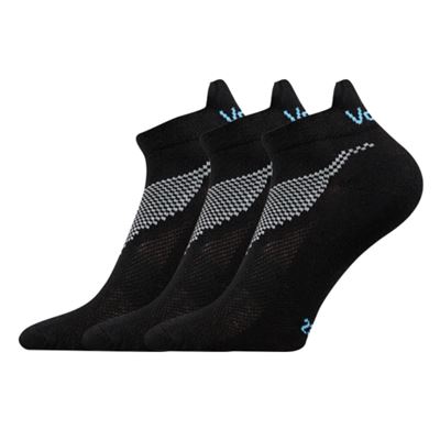 IRIS black short sports socks