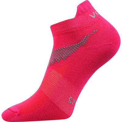 IRIS magenta short sports socks