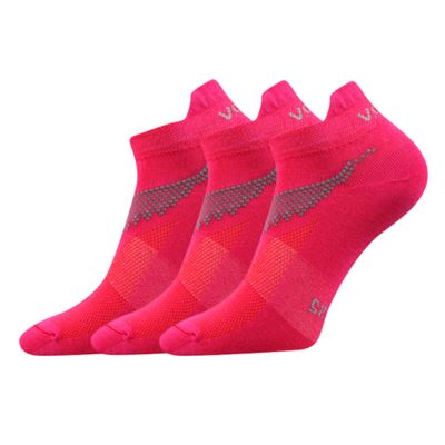 IRIS magenta short sports socks