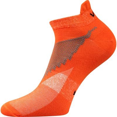 IRIS orange short sports socks