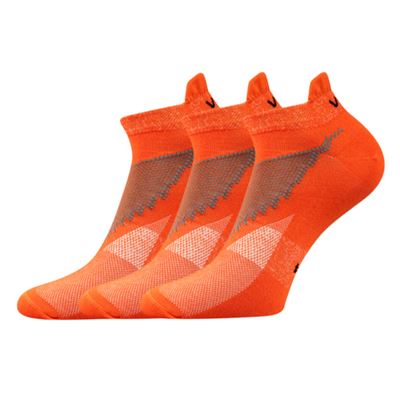 IRIS orange short sports socks