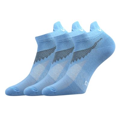 IRIS light blue short sports socks