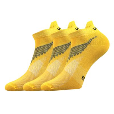 IRIS yellow short sports socks
