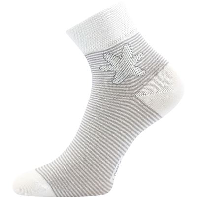 Women's thin JANKA summer socks MIX with stripes and pictures (3 pairs)