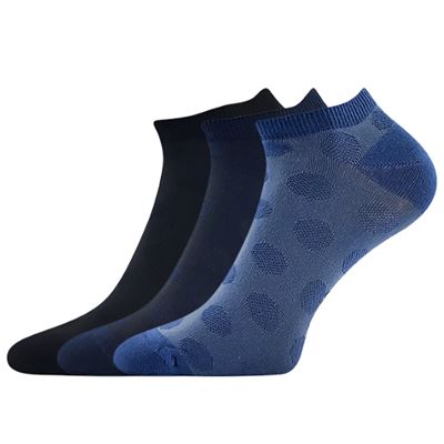 Women's summer socks JASMINA breathable MIX DARK (3 pairs)