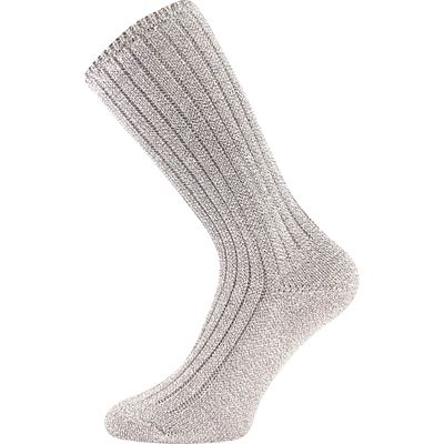 Women's thick socks JIZERA mottled LIGHT PURPLE