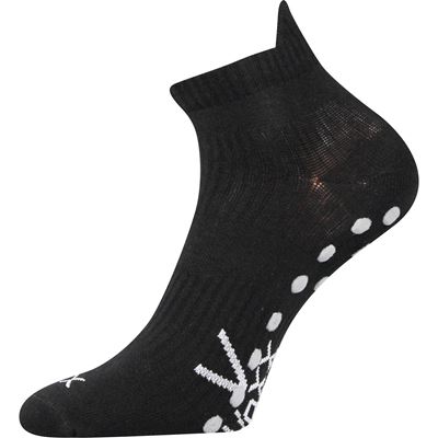 JOGA short sports socks with ABS, black